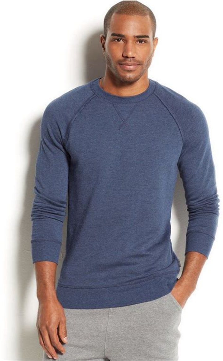2(X)IST Lightweight Terry Lounge Sweater, $58, 2xist.com