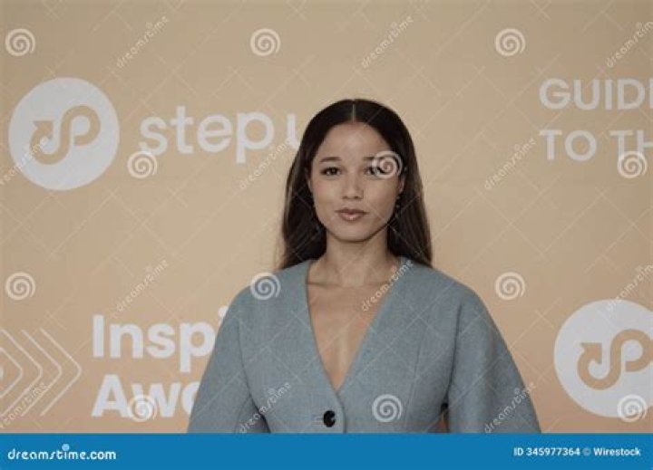 Alisha Wainwright on the red carpet