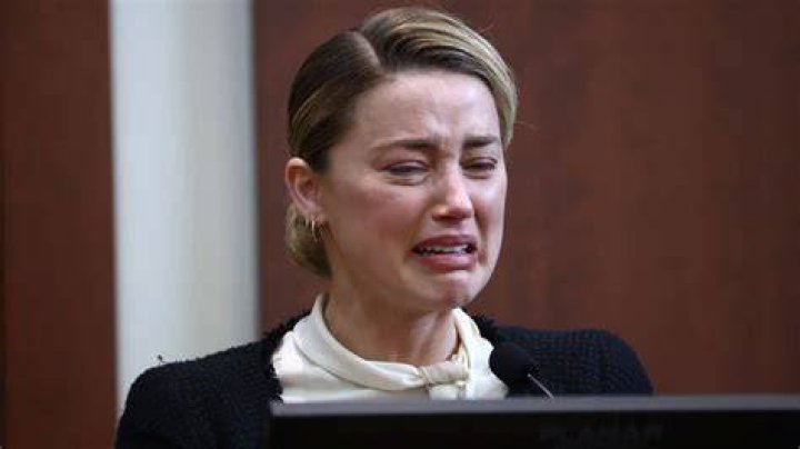 Amber Heard Crying