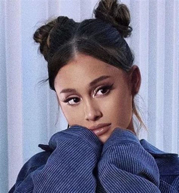 Ariana Grande with buns
