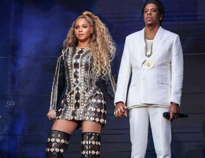 Beyonce and Jay Z were spotted arriving to their Annual Halloween Party in NYC . The couple dressed as a super stylish Black Barbie and Black Ken Doll set. Beyonce stunned in a Pink Fur Coat and a striped Bodysuit. She wore a mirrored pair of sunglasses as she walked with her Husband Jay Z and cute daughter Blue Ivy into the party. They were joined by Kelly Rowland as well, who dressed up as RUN DMC Pictured: Beyonce,Jay Z,,Beyonce Jay Z Kelly Rowland Ref: SPL1384685 011116 NON-EXCLUSIVE Picture by: SplashNews.com Splash News and Pictures Los Angeles: 310-821-2666 New York: 212-619-2666 London: 0207 644 7656 Milan: 02 4399 8577 World Rights