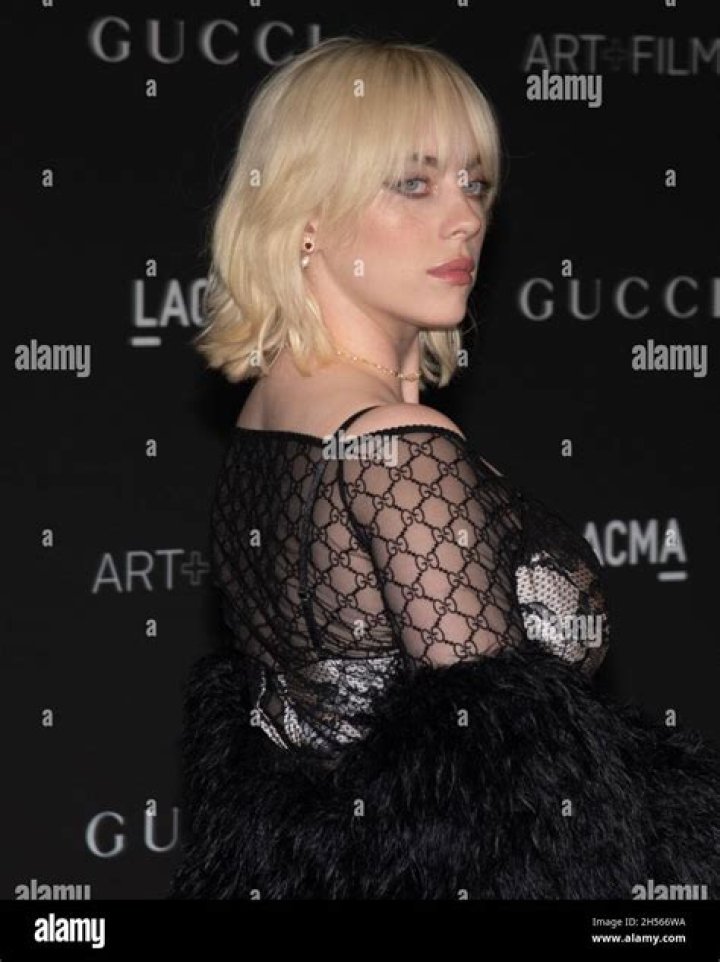 Billie Eilish LACMA: Art + Film Gala, Los Angeles County Museum of Art, Los Angeles, California, USA - 06 Nov 2021