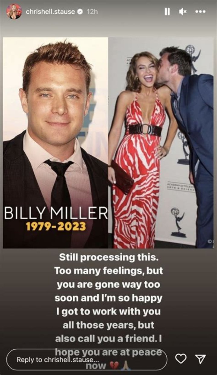 Billy Miller Chrishell Stause
