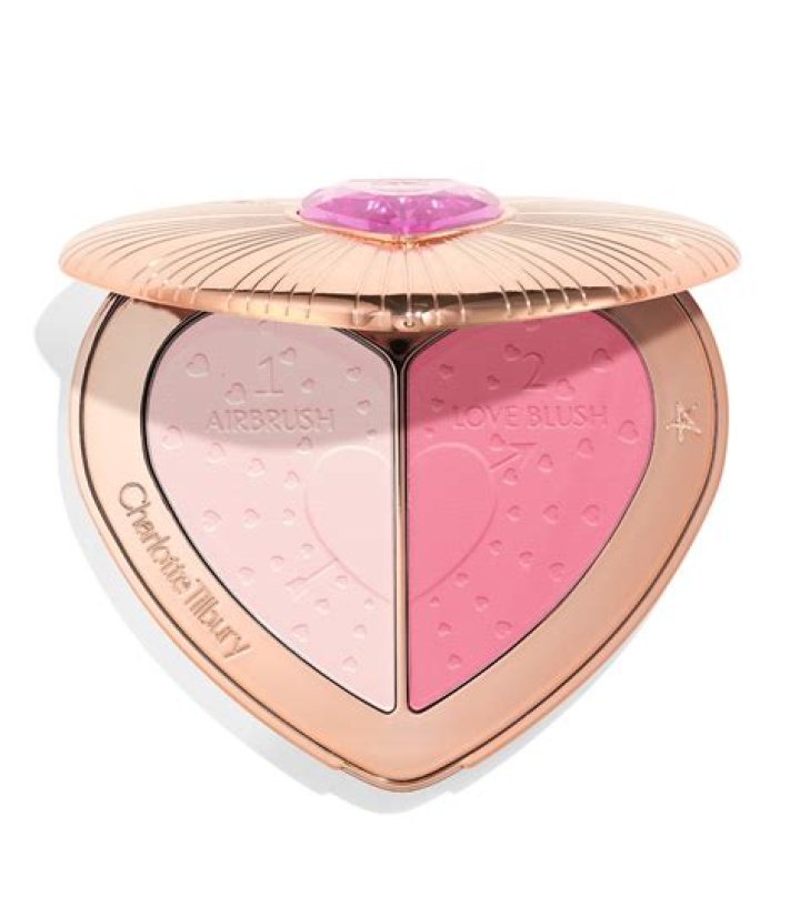 blush and highlighter