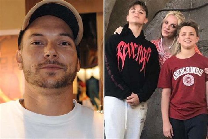 Britney Spears & sons Sean & Jayden
