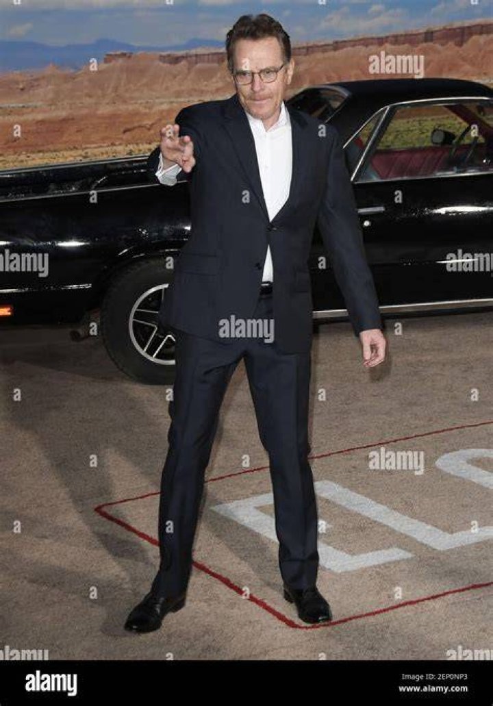 Bryan Cranston arrives at Netflix's EL CAMINO: A BREAKING BAD MOVIE Premiere held at the Regency Village in Westwood, CA on Monday, October 7, 2019. (Photo By Sthanlee B. Mirador/Sipa USA)(Sipa via AP Images)