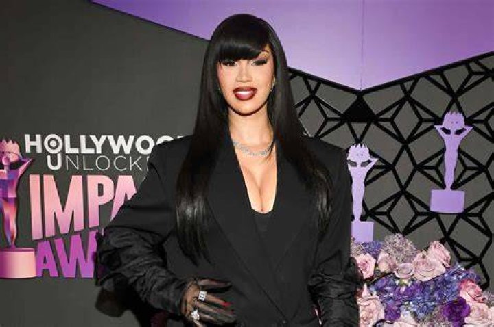 Cardi B at 'F9' in Miami