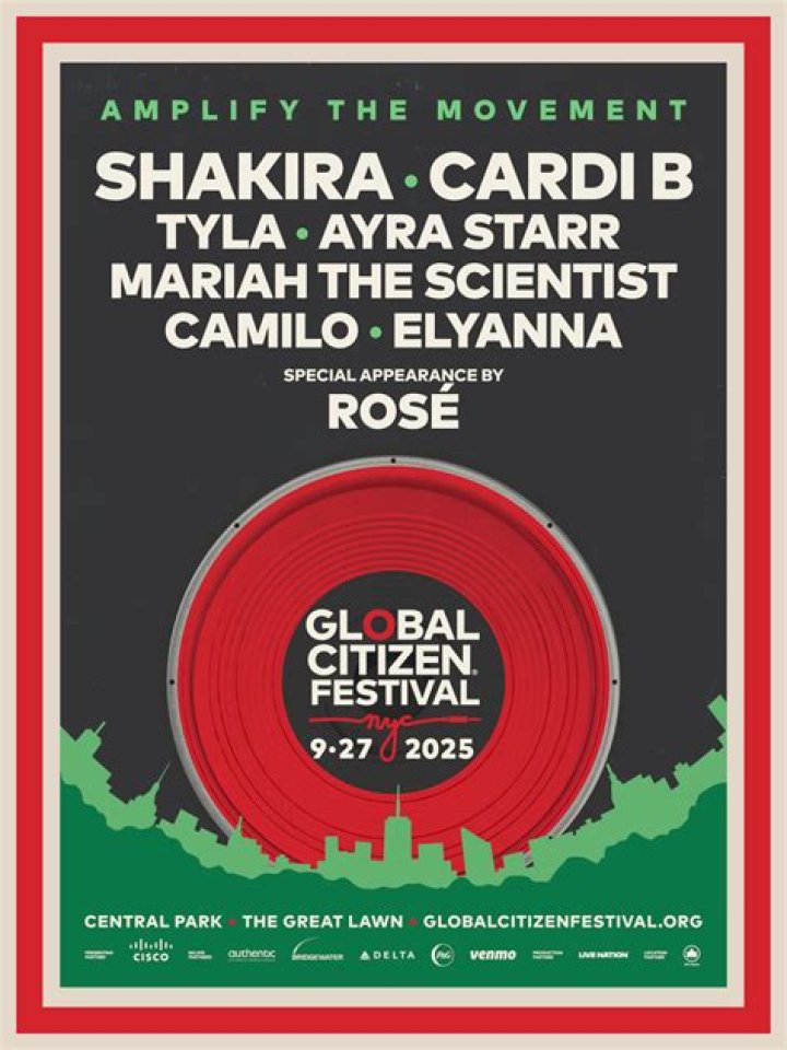 Cardi B2018 Global Citizen's Festival, New York, USA - 30 Sep 2018