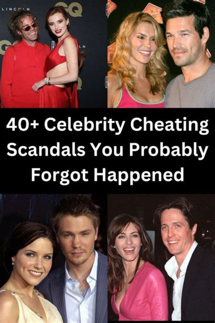 Celebrity Cheating Scandals