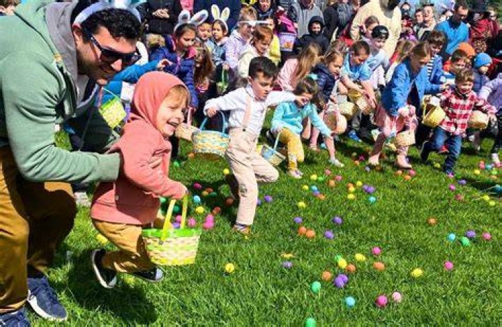 Children at the Easter Egg Roll