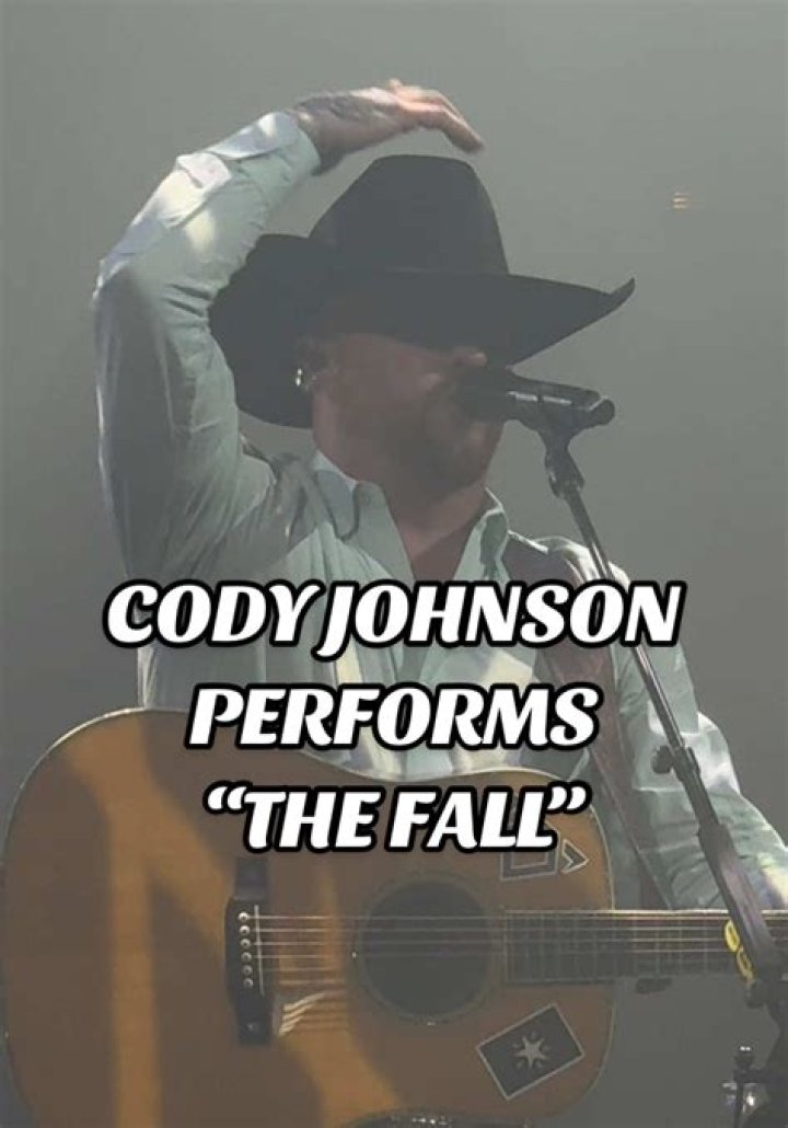 Cody Johnson performs "Til You Can't" during the 56th Annual CMA Awards, at the Bridgestone Arena in Nashville, Tenn 56th Annual CMA Awards - Show, Nashville, United States - 09 Nov 2022