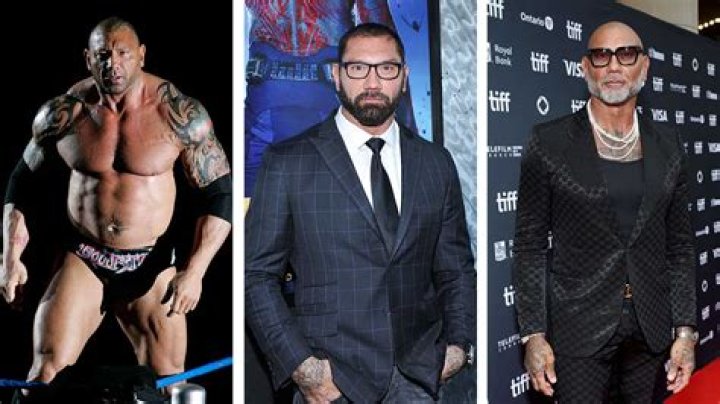 Dave Batista arrives at the premiere of 'Guardians Of The Galaxy' at El Capitan Theatre, in Los Angeles LA Premiere of "Guardians of the Galaxy" - Arrivals, Los Angeles, USA - 21 Jul 2014