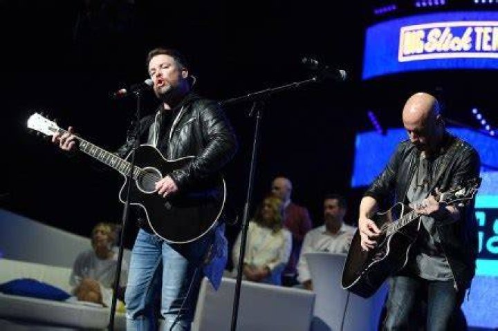 David Cook and Chris DaughtryBig Slick Celebrity Weekend Party and Show, Sprint Center, Kansas City, USA - 08 Jun 2019