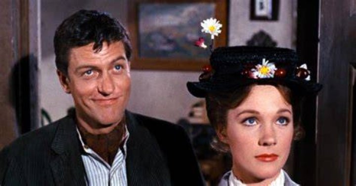 Dick Van Dyke & Julie Andrews at Covent Garden in 1974