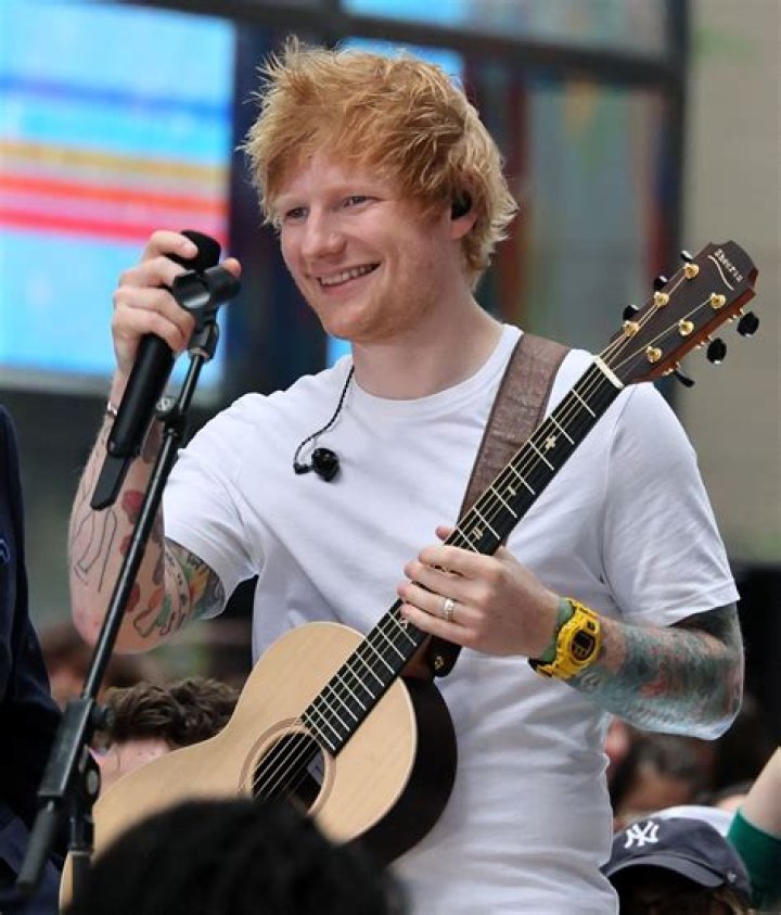 Ed Sheeran poses for a portrait on in Los AngelesEd Sheeran Portrait Session, Los Angeles, USA