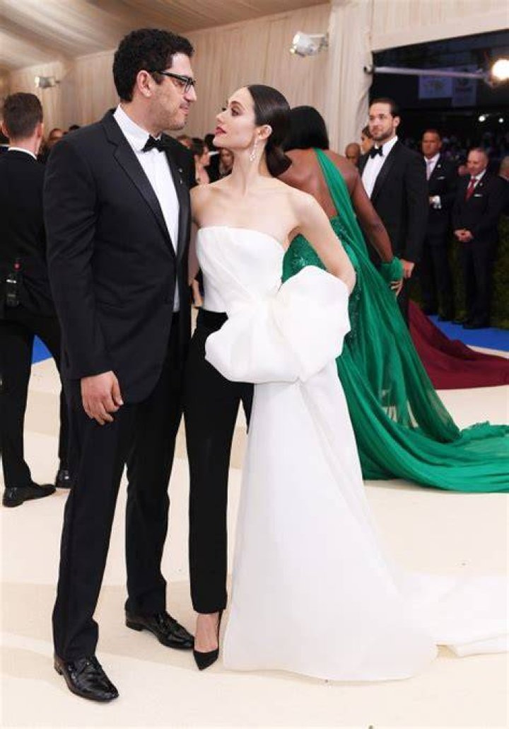 Emmy Rossum and Sam Esmail 'Mr. Robot' final season TV show premiere, Arrivals, Village East Cinema, New York, USA - 01 Oct 2019