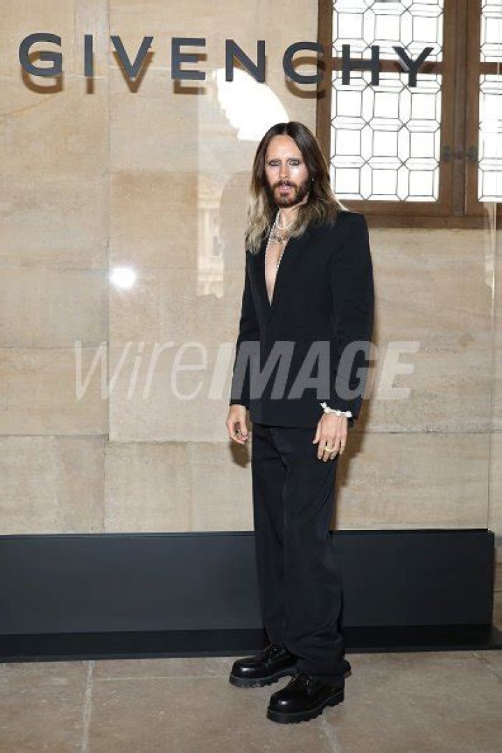 Jared Leto attends the Givenchy Fall/Winter 2023-2024 ready-to-wear collection presented in Paris Fashion Givenchy F/W 23-24 Photo Call, Paris, France - 02 Mar 2023
