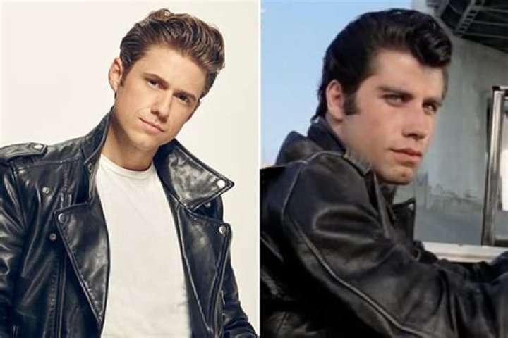 John Travolta Aaron Tveit Comparison