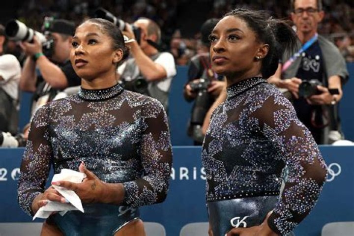 Jordan Chiles Simone Biles