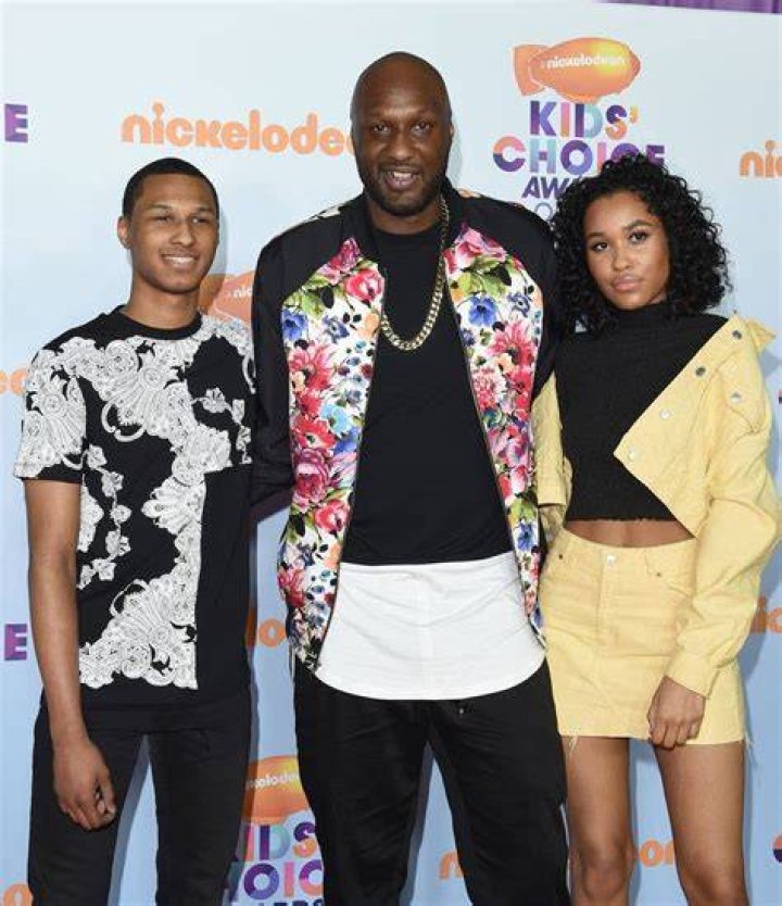 Lamar Odom Nickelodeon Kids' Choice Sports Awards, Arrivals, Los Angeles, USA - 13 Jul 2017