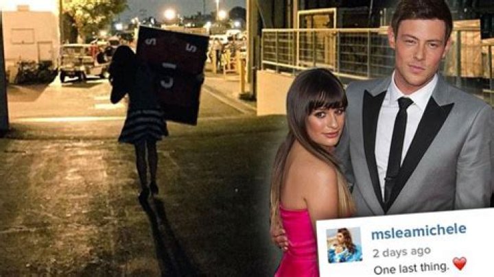 Lea Michele Cory Monteith Final Days