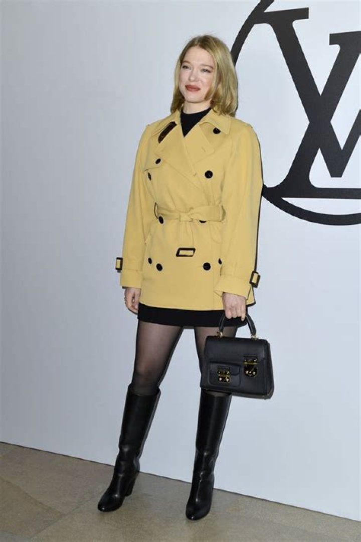 Lea Seydoux at the Louis Vuitton show