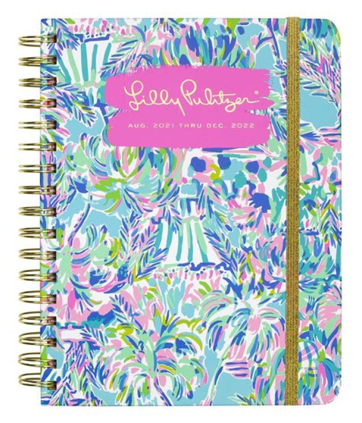 Lilly Pulitzer 17 Month Hardcover Agenda Wave After Wave, $30, Amazon