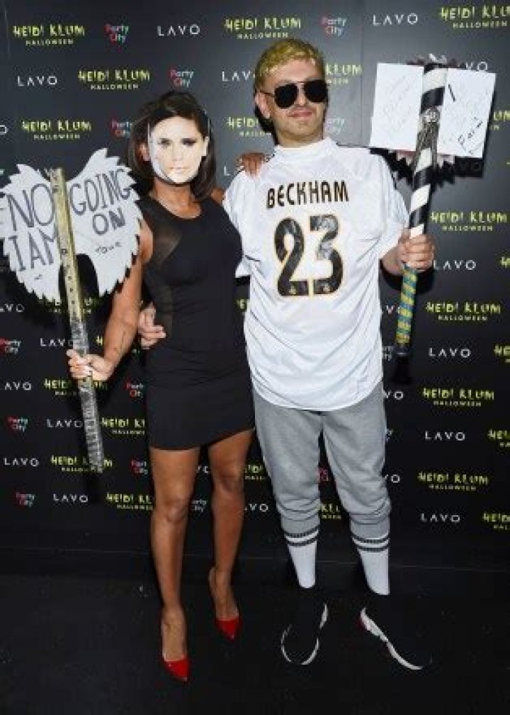 Melanie Brown, Gary Madatyan Heidi Klum's Halloween Party 2018, New York, USA - 31 Oct 2018