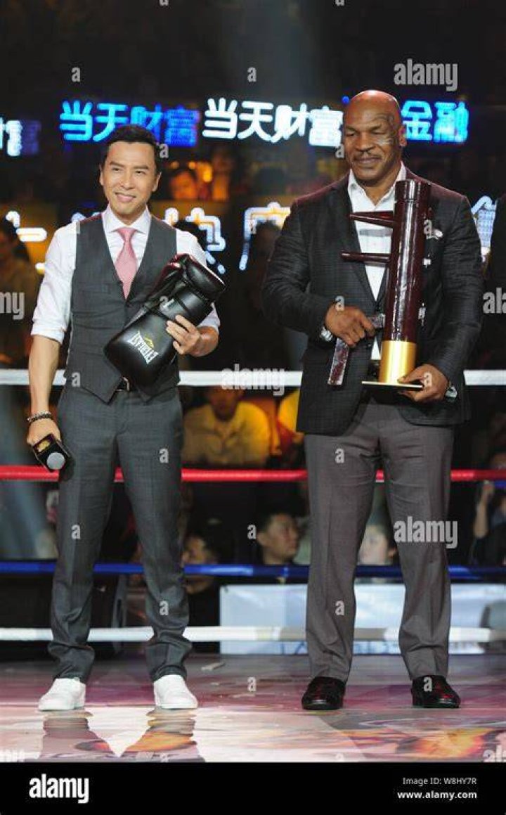 Mike Tyson In Shanghai