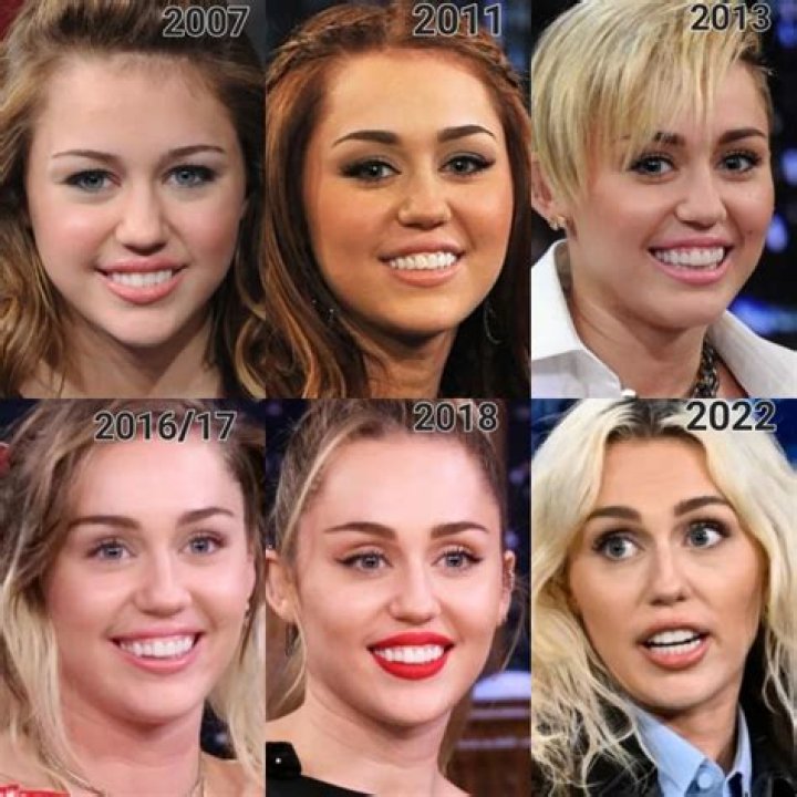 Miley Cyrus Transformation Timeline