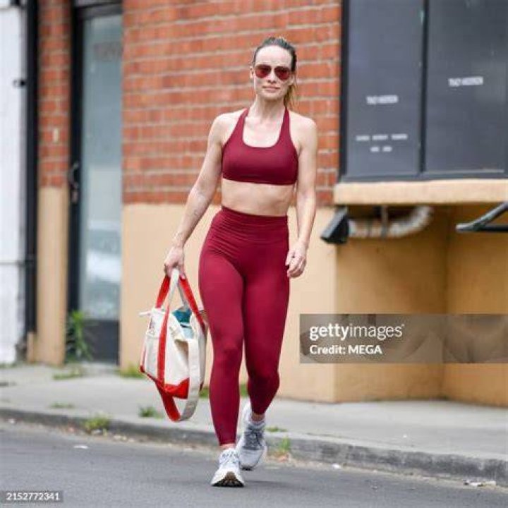 Olivia Wilde is seen leaving the gym. 20 Jun 2023 Pictured: Olivia Wilde. Photo credit: BG029/Bauergriffin.com / MEGA TheMegaAgency.com +1 888 505 6342 (Mega Agency TagID: MEGA997931_002.jpg) [Photo via Mega Agency]