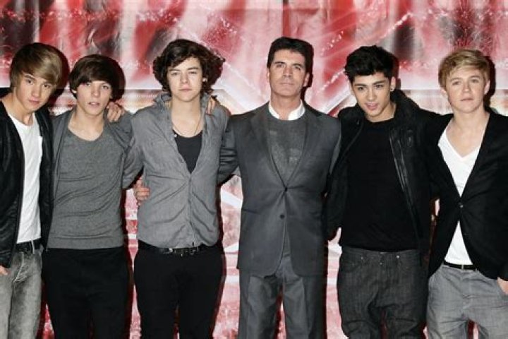 One Direction and Simon Cowell