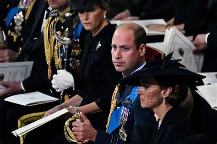 Prince William attends a memorial for Princess Diana