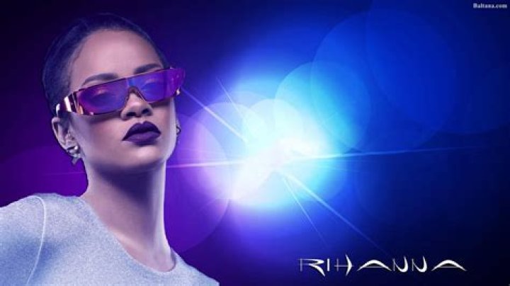 Rihanna In Purple