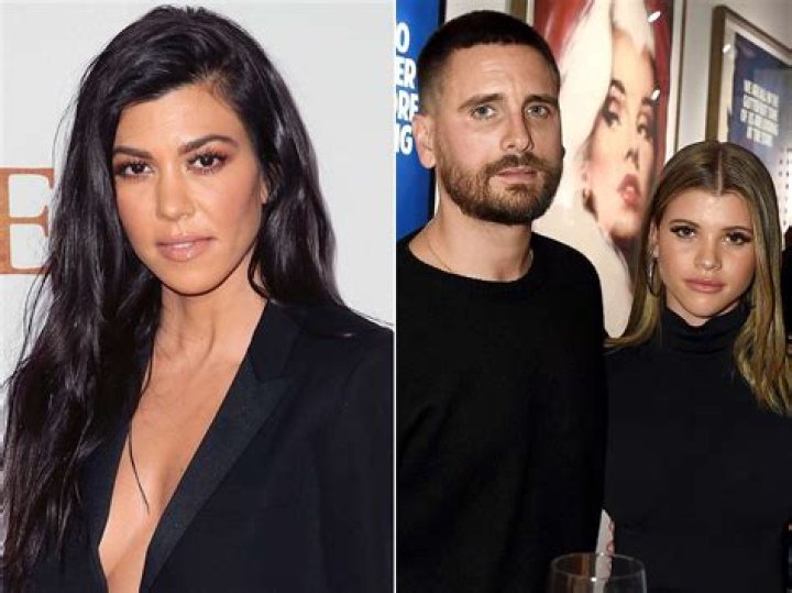 Scott Disick Sofia Richie Kourtney kardashian