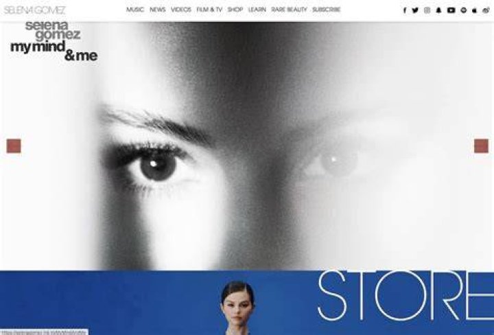 Selena Gomez website