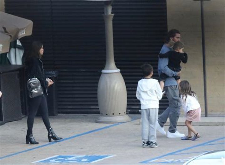 Sofia Richie Hangs With Scott & Mason Disick