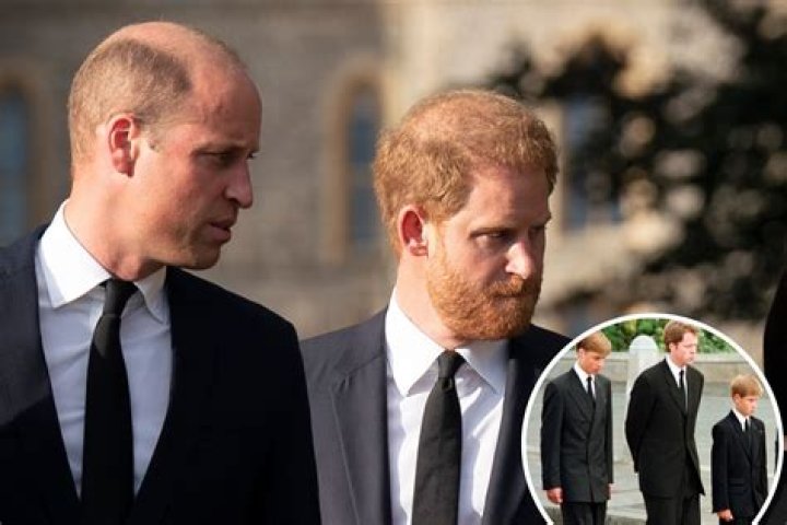 William and Harry at Princess Diana&rsquo;s statue unveiling in the Sunken Gardens