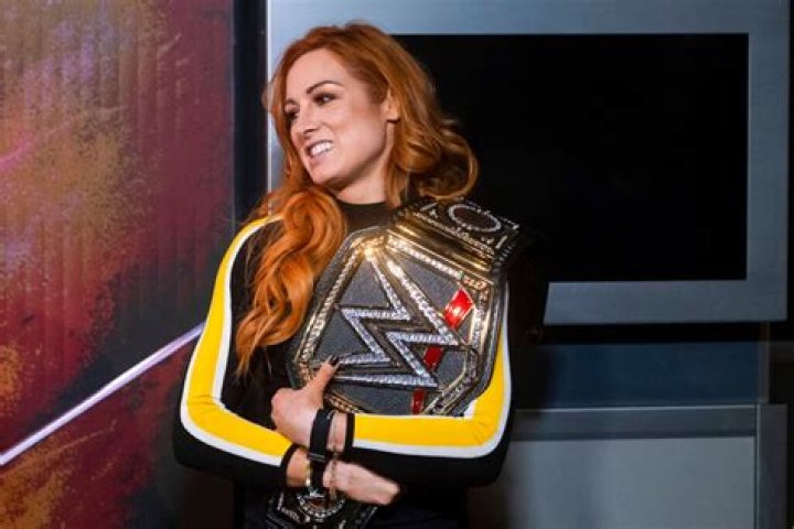 WWE Superstar Becky Lynch visits the Empire State Building to promote WrestleMania 35, in New York WWE Superstars Visit the Empire State Building, New York, USA - 05 Apr 2019